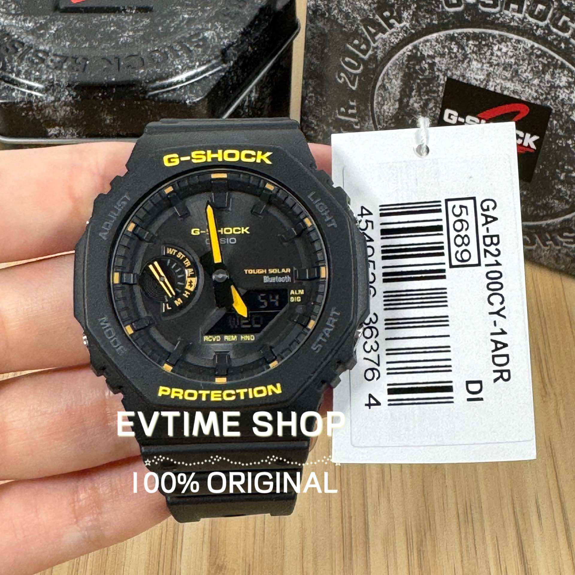 100% ORIGINAL CASIO G-SHOCK GA-B2100CY-1ADR / GA-B2100CY-1A