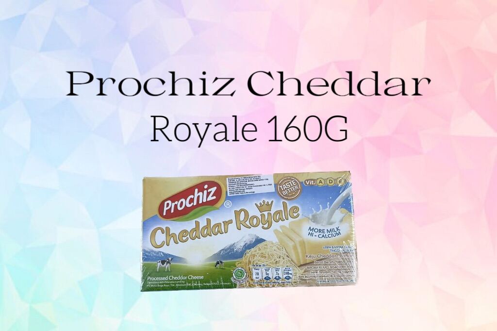 Prochiz Cheddar Royale 160g ｜Processed Cheddar Cheese Lazada