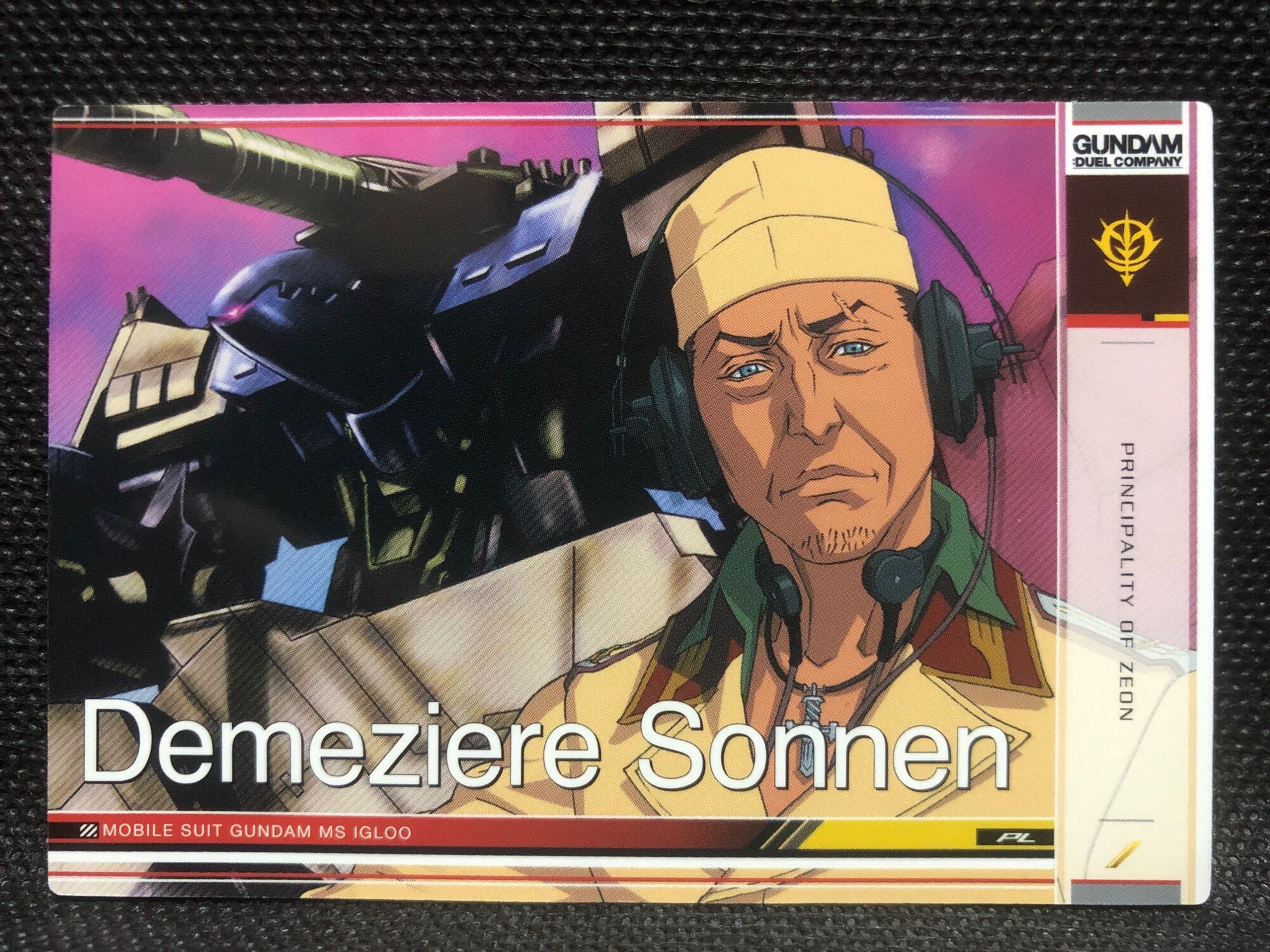 Gundam Duel Company Card Game Demeziere Sonnen Lazada