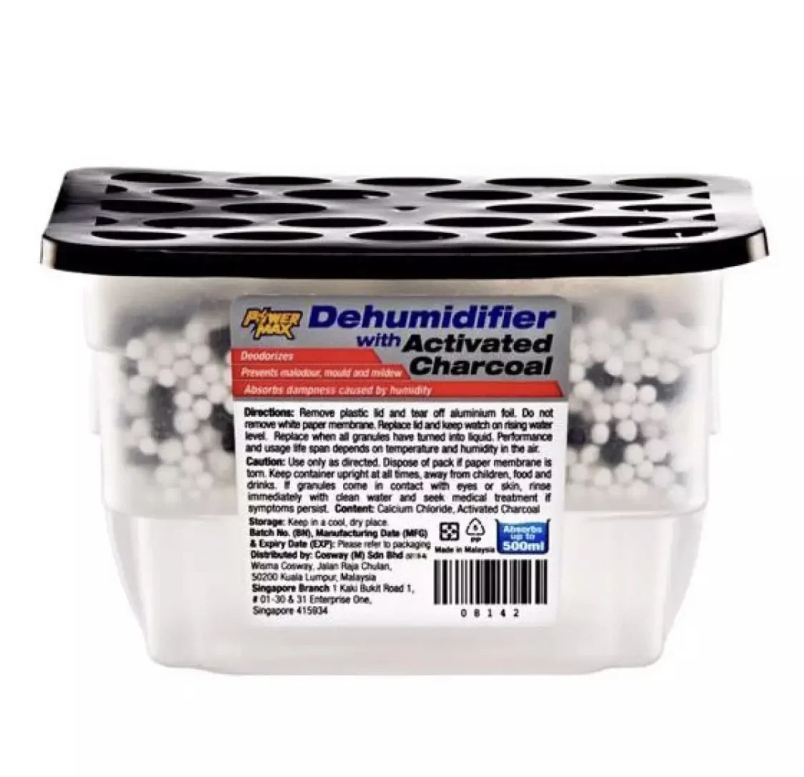 PowerMax Dehumidifier – Charcoal 500g x 3 (Cosway)