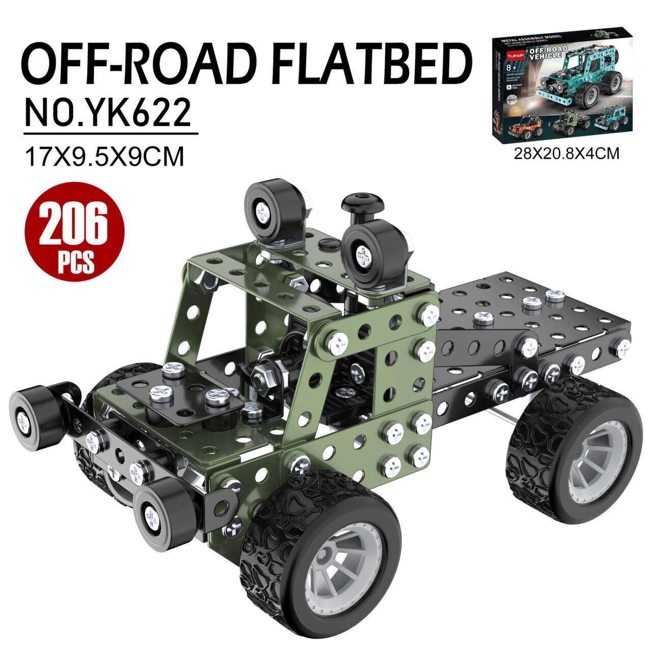 Building Toys Model Truck Set STEM Building Projects Model Car Kit Toys ...