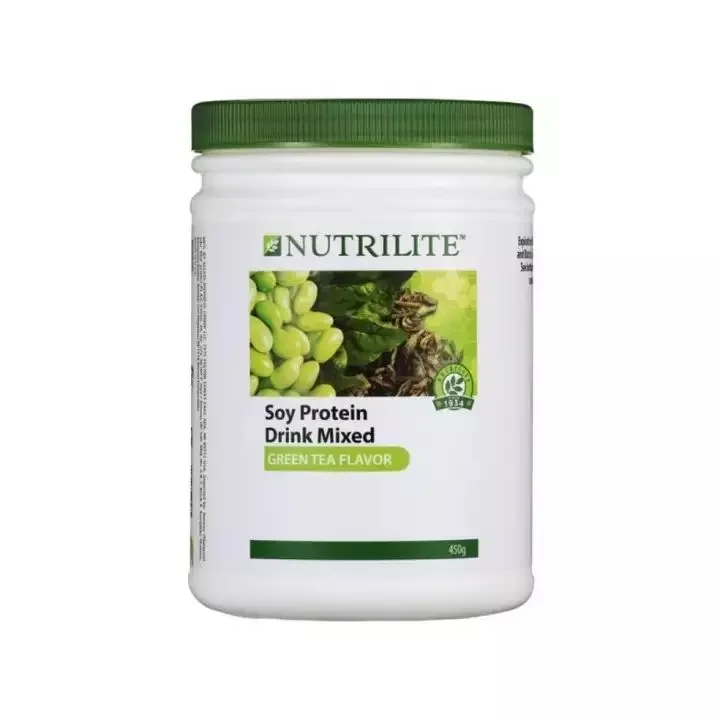 NUTRILITE Soy Protein Drink Mix - Green Tea Flavor (450g)