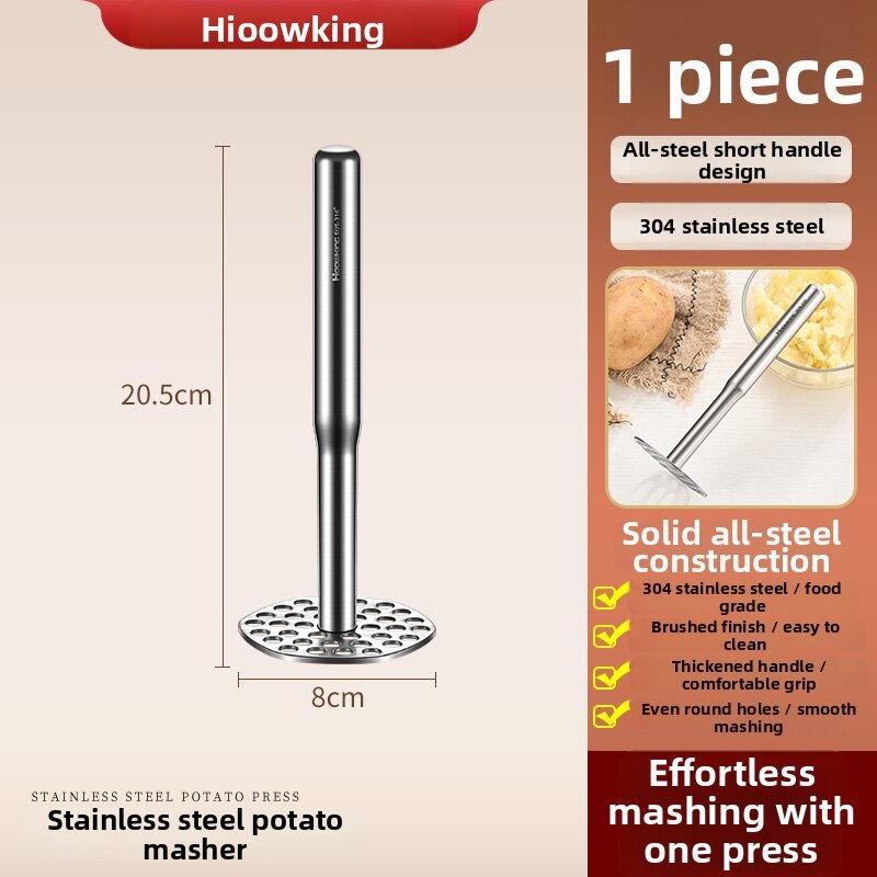 Heqing | Multifunctional Baby Food Masher Stainless Steel Ricer