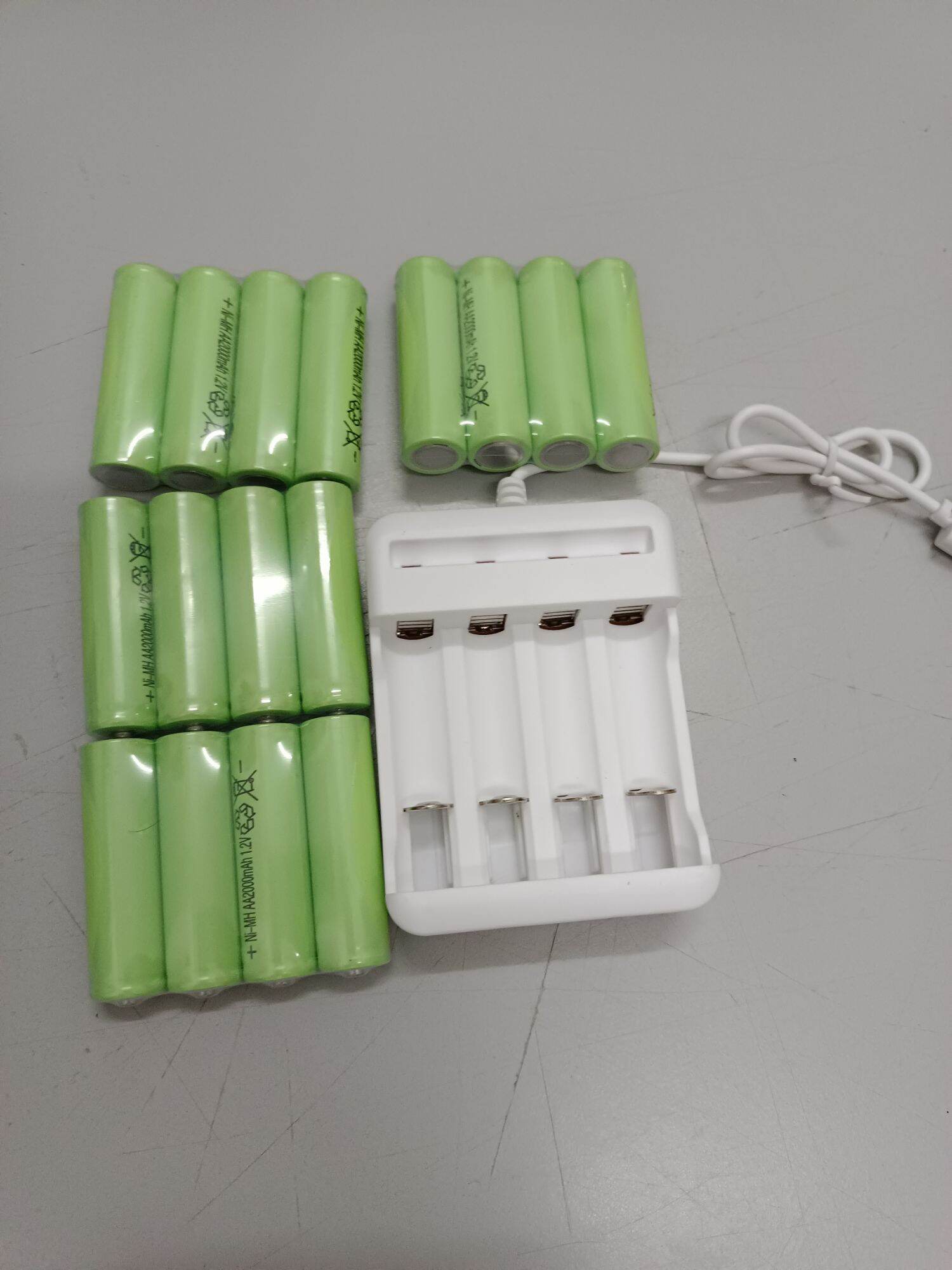 16PCS AAA Rechargeable Batteries 550mAh 1.2V Garden Solar Ni-mh Light Nimh  Lamp