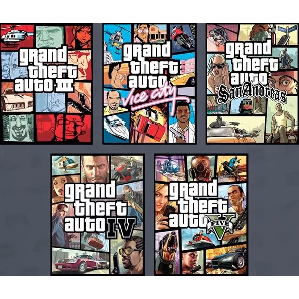 GTA v Grand Theft Auto Collection 8 in 1 Pendrive 64GB | Lazada