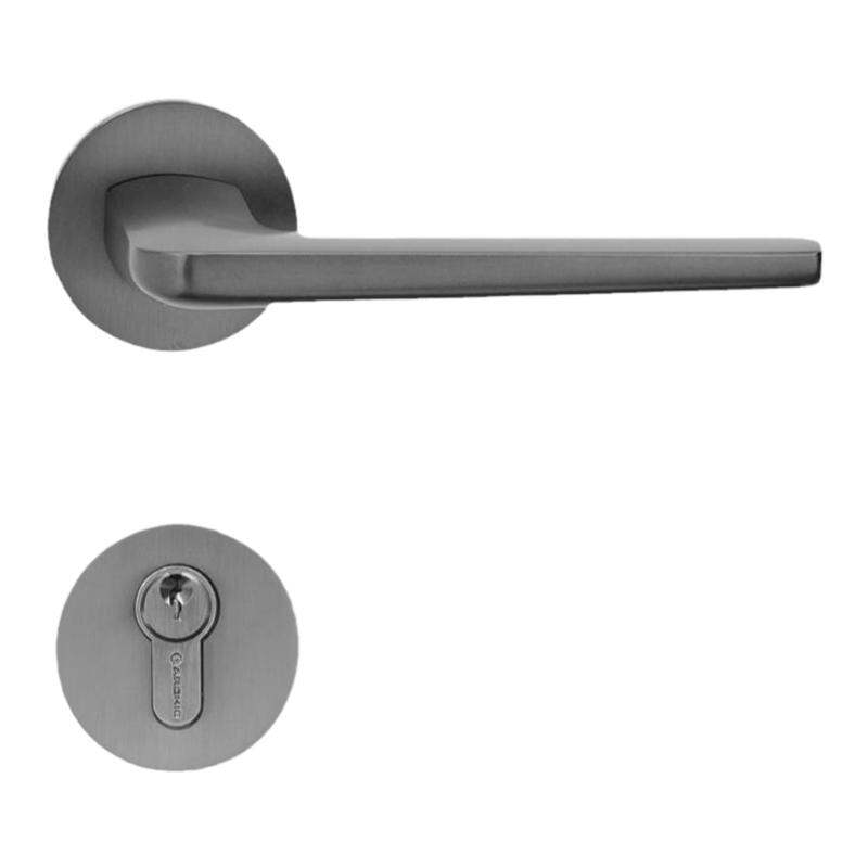 Archie | Quiet Indoor Door Lock Black Grey Minimalist Style Harga 226 Ringgit*Penghantaran Percuma