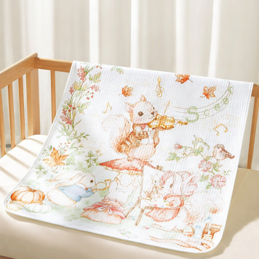 KESCOORL | Cotton Waterproof Breathable Washable Baby Changing Pad Large Size
