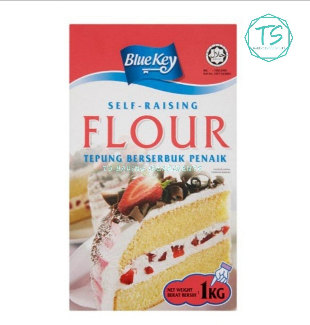 Ts Blue Key Flour Tepung Pau Self Raising Superfine Kg Lazada