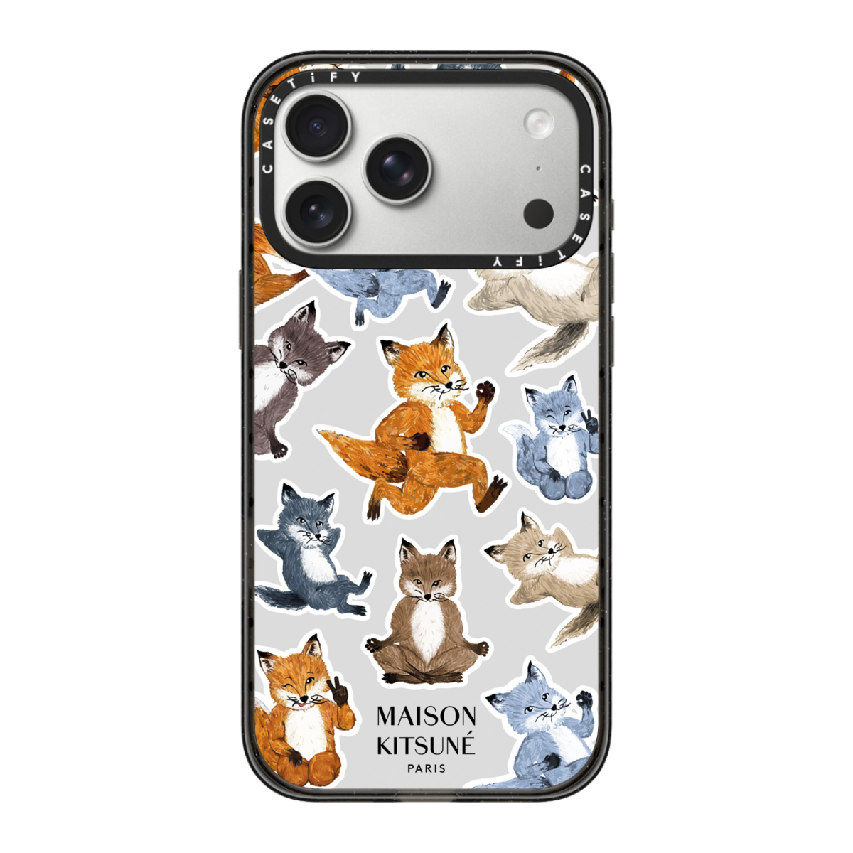 CASETiFY Maison Kitsune acrylic Magsafe Glaze iPhone 17 Pro Max