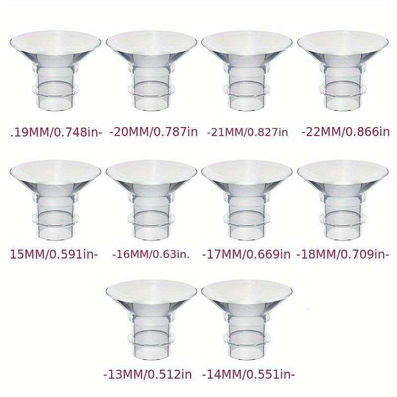 1P Flange Insert Compatible with Momcozy/Medela/Spectra/YOUHA/TSRETE 24mm Shields/Flange Reduce 24mm Tunnel Down to Other Size