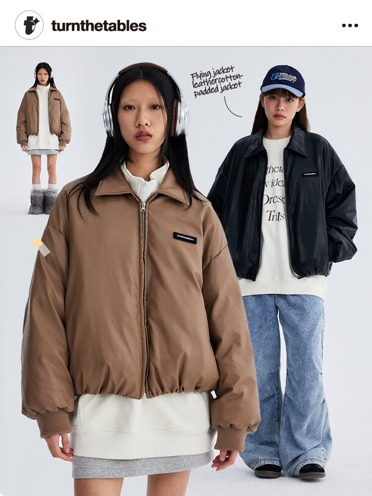 turnthetables | Short Loose Flight Jacket Harga  265 Ringgit*Penghantaran Percuma