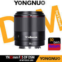 YONGNUO 35mm Sony Lens YN35mm F2S DF DSM Full Frame Autofocus Prime Lens for Sony E  Mount Mirroless Cameras A5000 A5100 A6000 A6300 A6400 A7M3 A7R3 A7S3 A7C3  ZVE1 ZVE-10