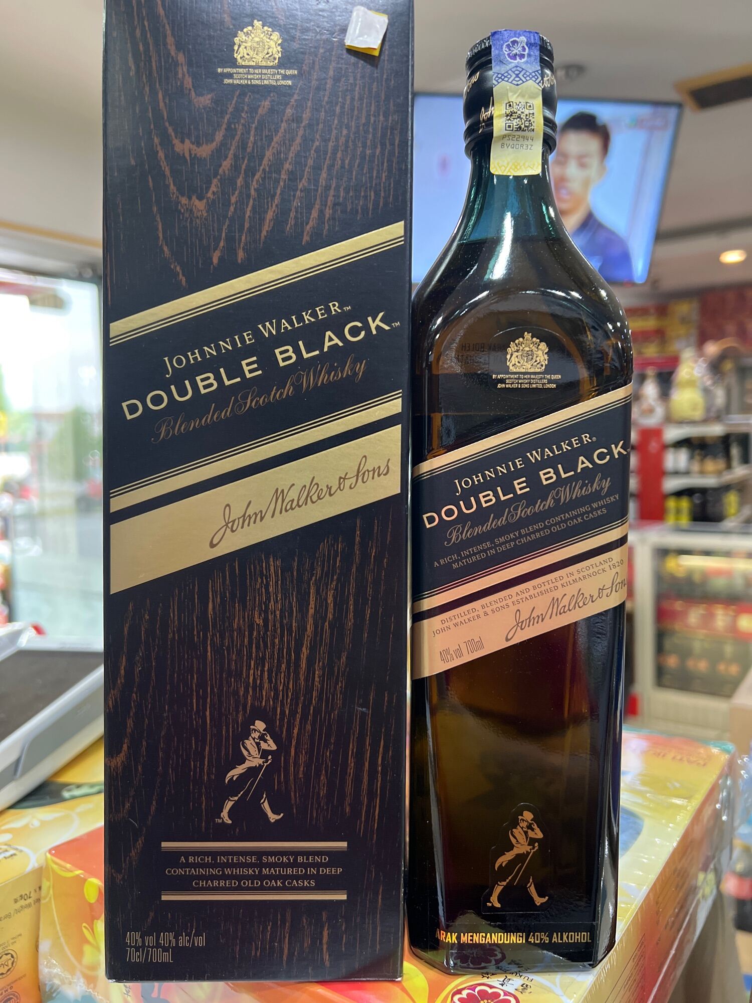 Johnnie walker double black 700ml lazada