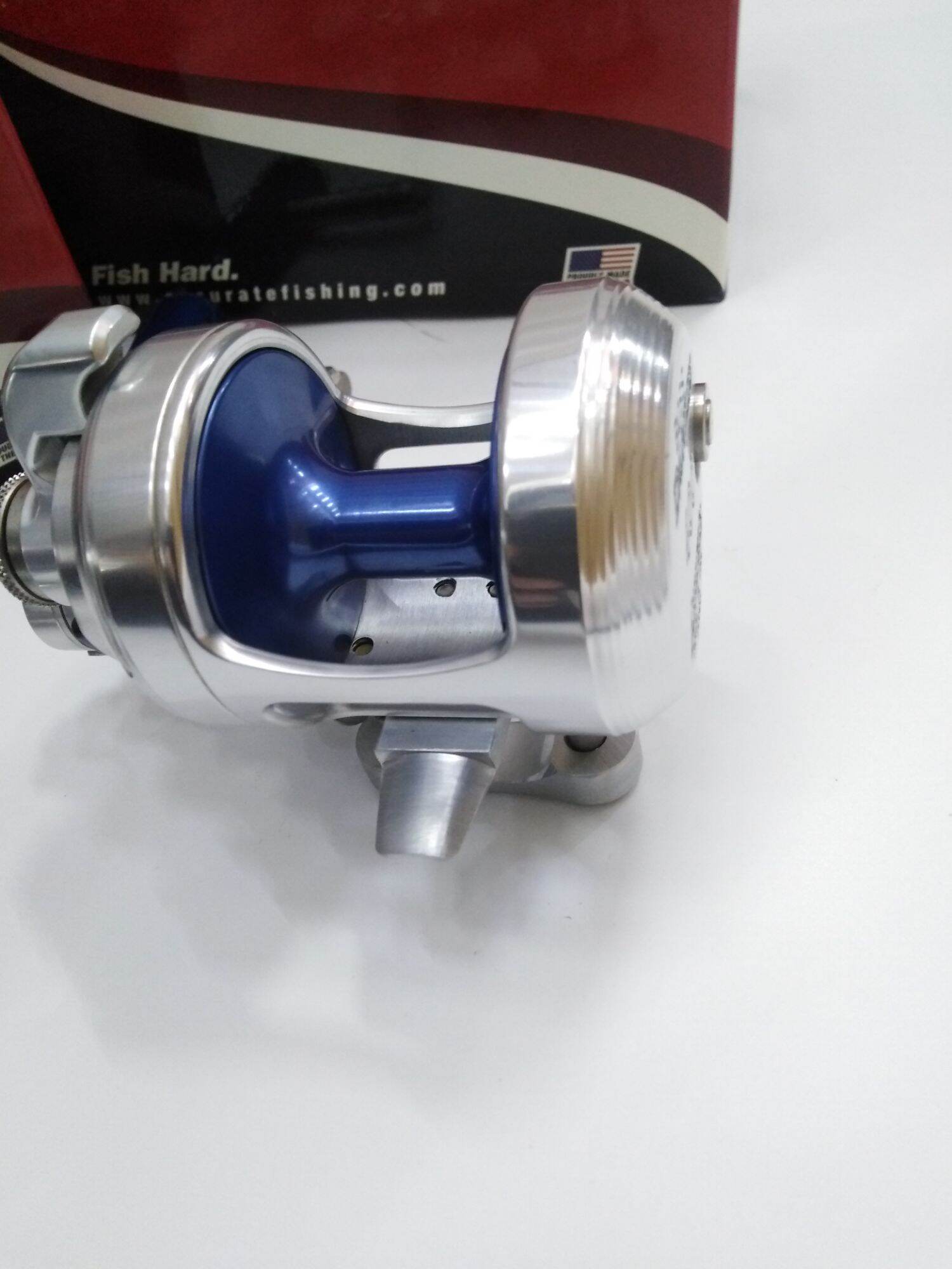 ACCURATE DAUNTLESS 400 NARROW / 400L (2 SPEED) TWIN DRAG BC REEL
