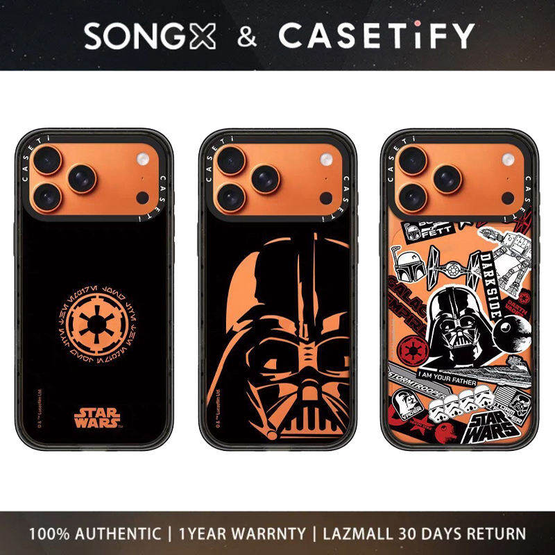 SONGX Casetify Acrylic Phone Case Co Branded Star Wars Case With Magsafe For iPhone 17 16 15 14 13 12 Pro Max/ iPhone 17 16 15 14 13 12 Pro/ iPhone 17 16 15 14 13 12/ iPhone 17Air Anti Fall Protective Cover