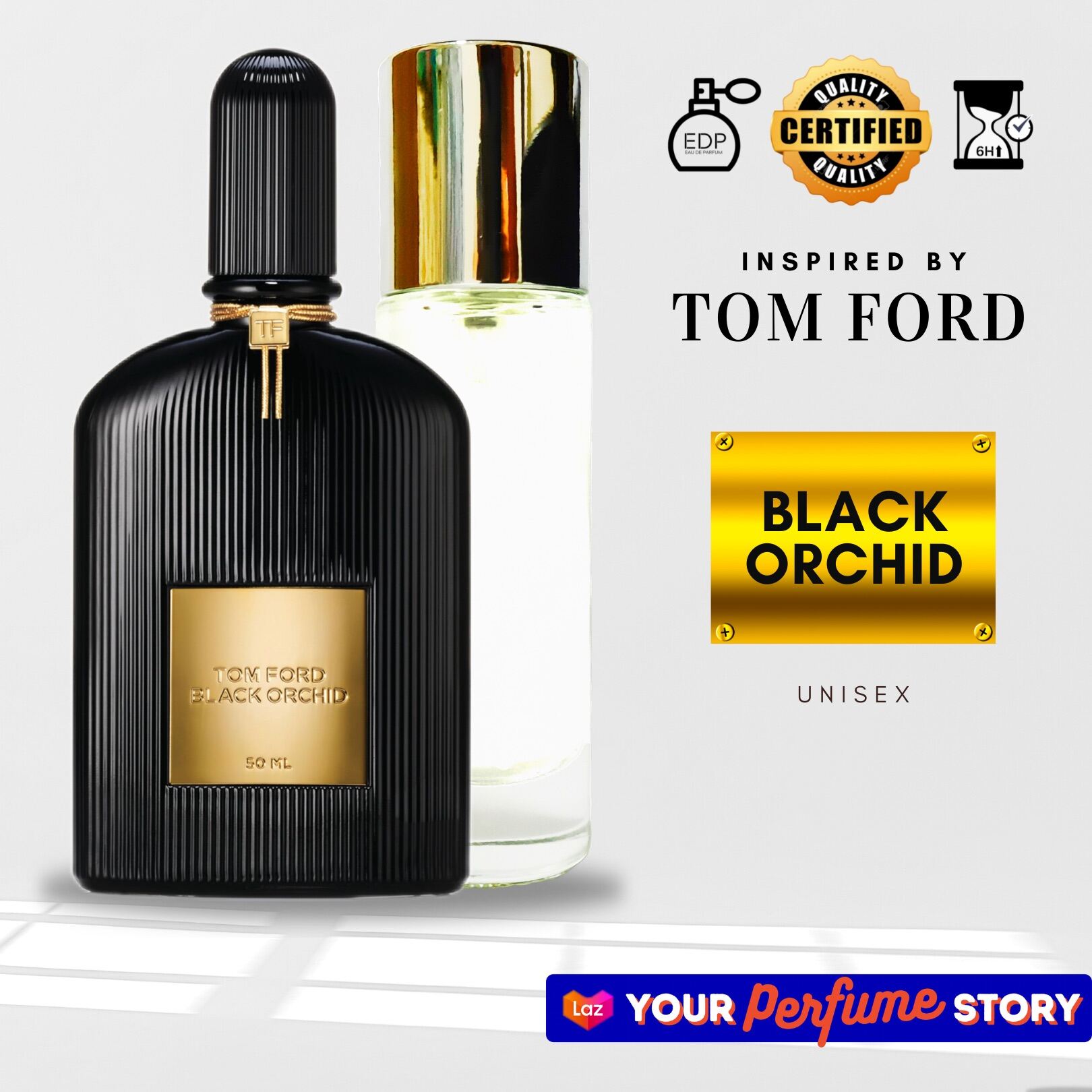 ? HIGH QUALITY EDP inspired By Tom Ford Black Orchid Long Lasting Perfume  35ml | Lazada