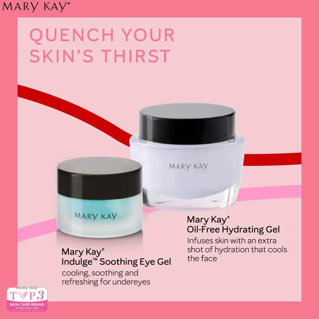 Ready Stock Mary Kay Duo Hydration Values Sets OilFree Hydrating Gel