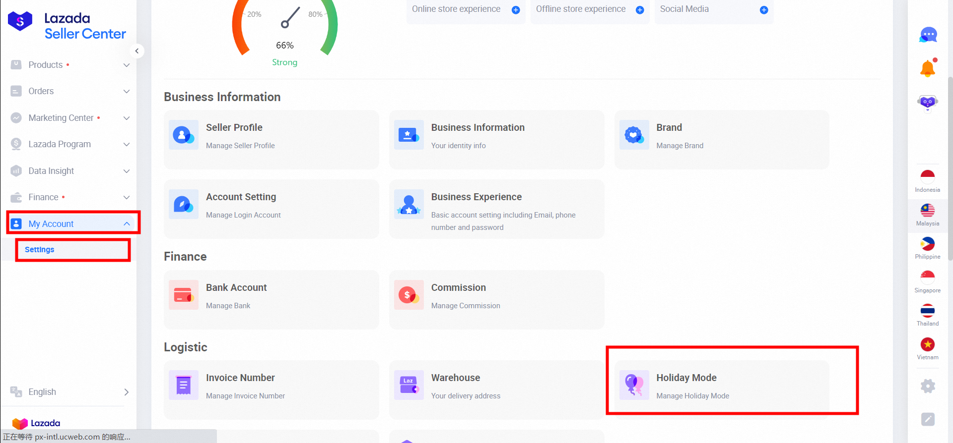 Seller Holiday Mode Policy & Instruction