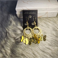 BFM Earrings 🦋 BEAUTY OF FREEDOM ButterFly to the Moon Earrings