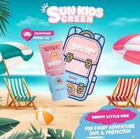 WAWA Sunskids Sunscreen SPF 45 PA++++ (Protection for kids/ white / skincare for kids) Facial Natural Sensitives Sunburn Vitamin C