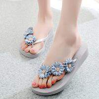 QIAOHUI | Stylish Platform Anti-Slip Flip-Flop Sandals