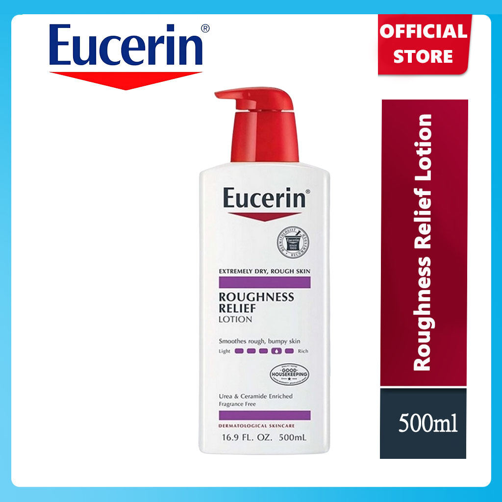 EUCERIN Roughness Relief Lotion 500 ml Fragrance Free Smoothes Rough ...