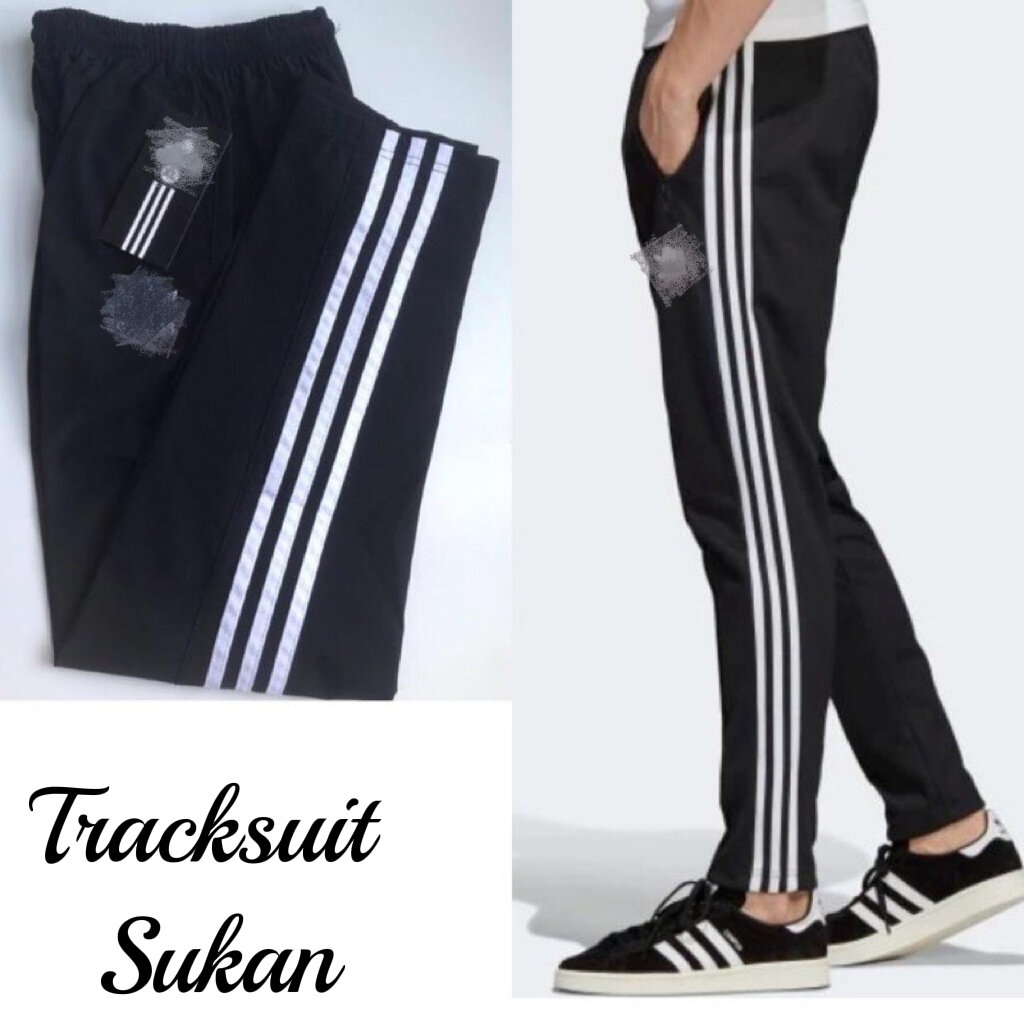 seluar trek adidas