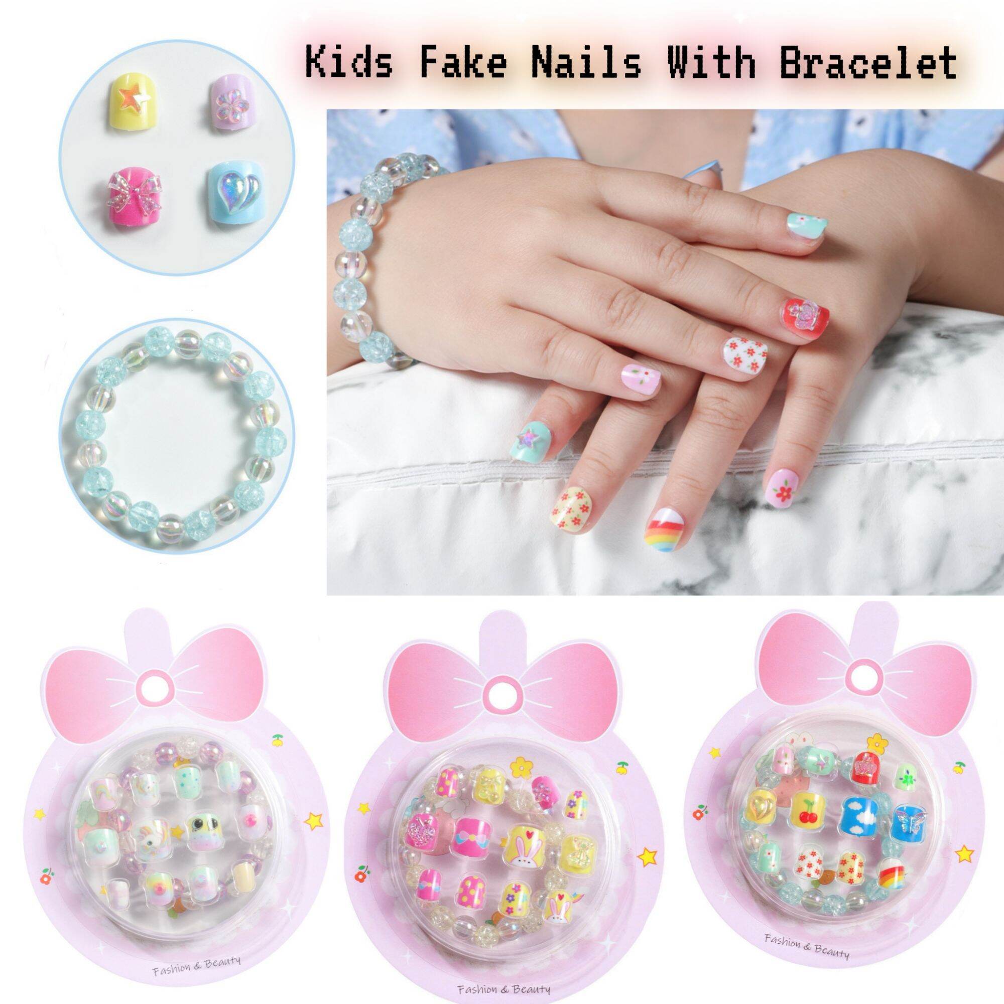 Fake hot sale nail bracelet