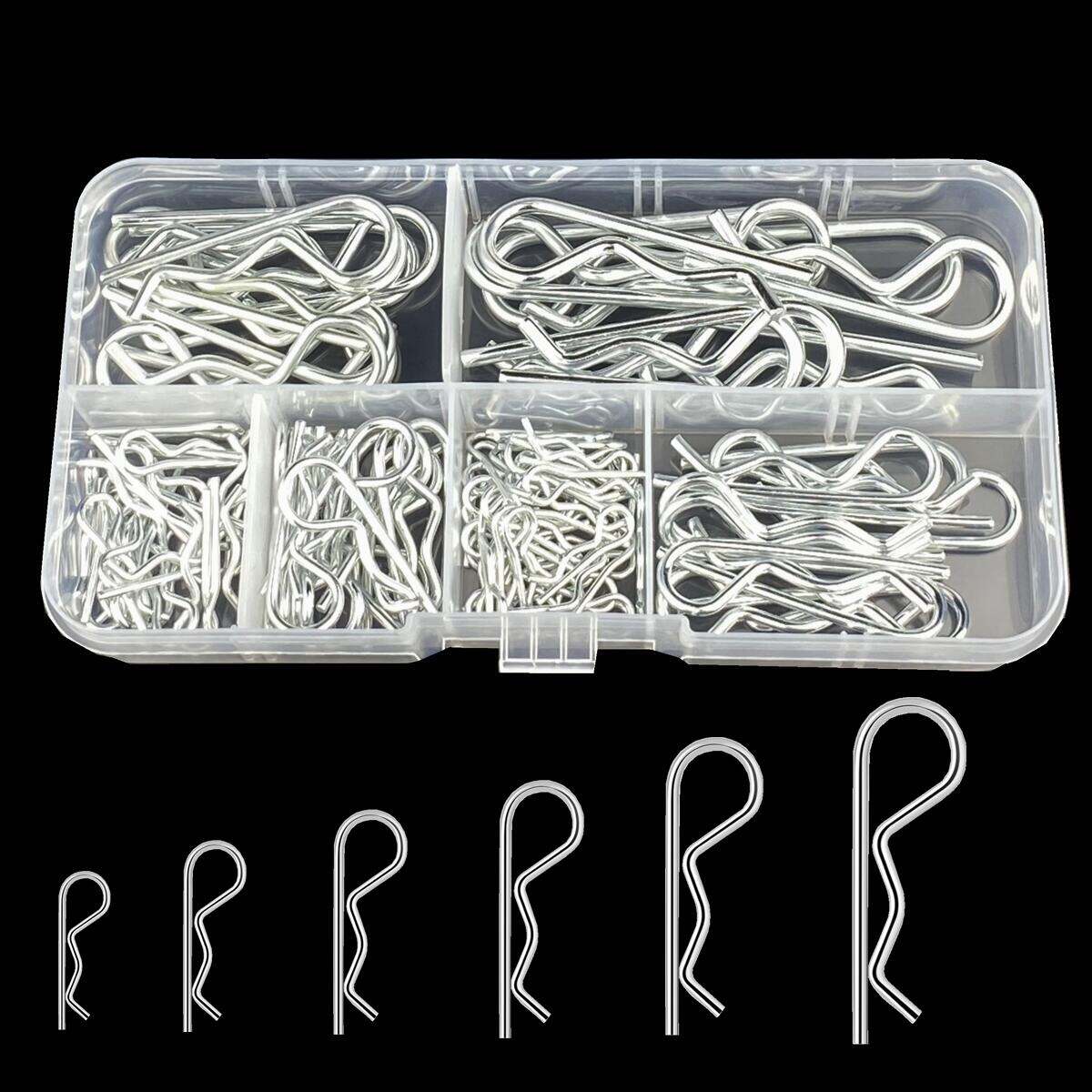 3.2mm ( 1/8" ) A2 Stainless Steel Split Pins Clevis / Cotter Pin DIN 94