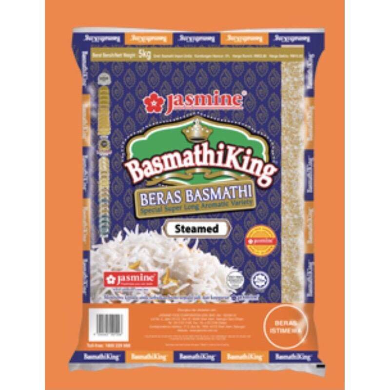 Beras Jasmine King Basmati 5kg Lazada