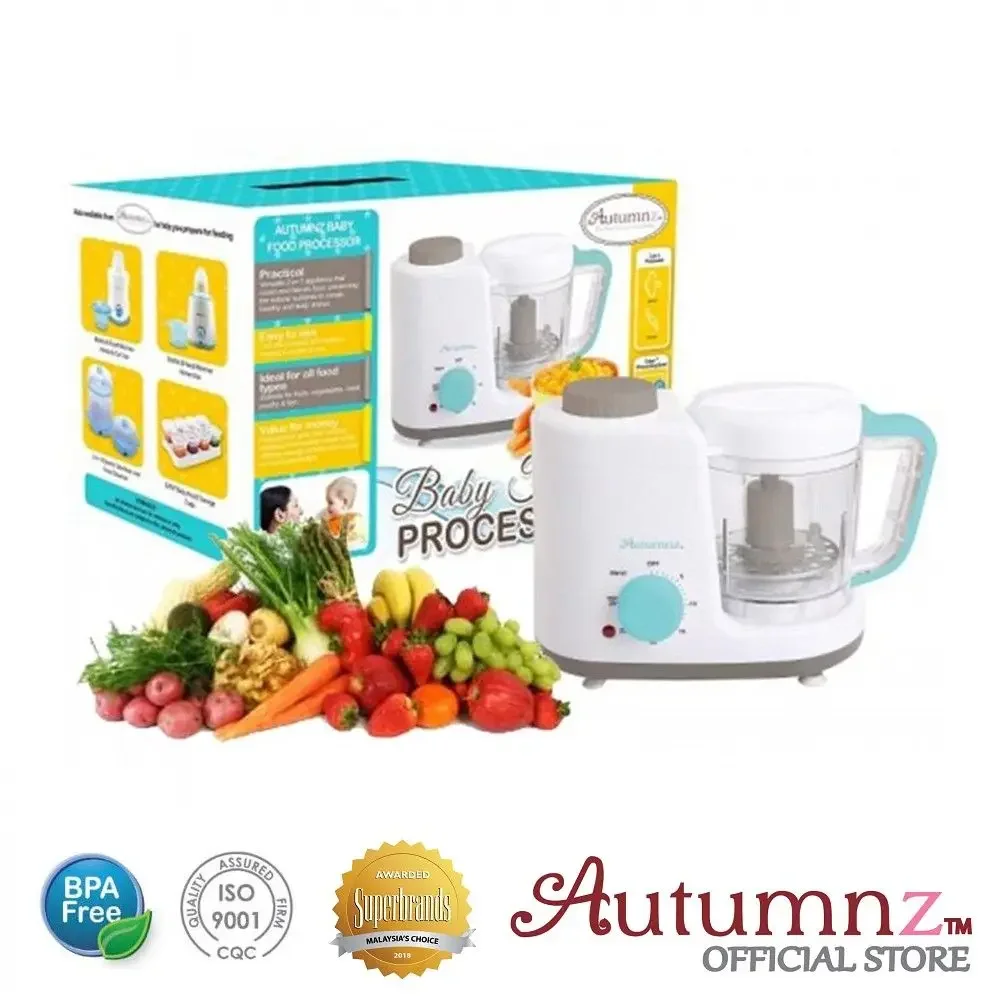 Autumnz 2 In 1 Baby Food Processor Steam And Blend
