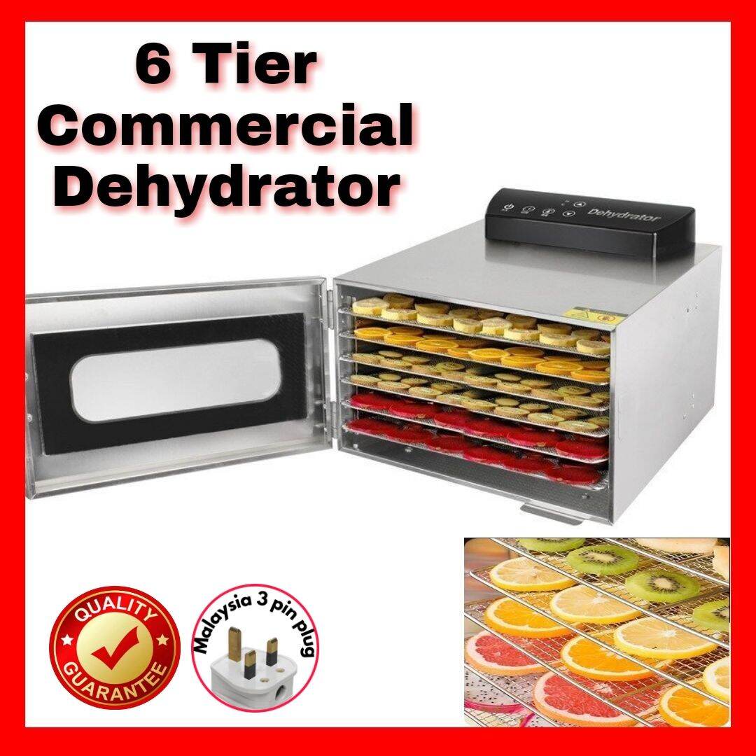 Malaysia Stock6 tier Fruit Dehydrator Commercial Stainless Steel