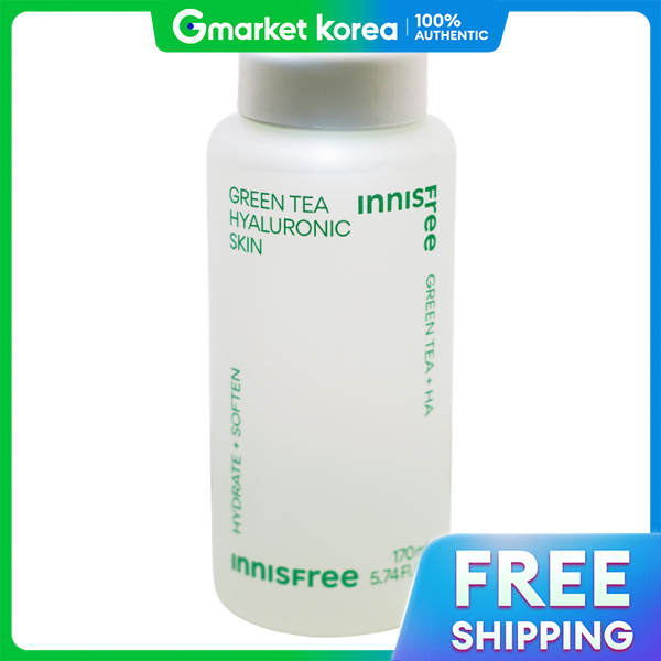 Innisfree | Innisfree Green Tea Hyaluronic Acid Skin - Jenama Innisfree Harga 68 Ringgit*Penghantaran Percuma