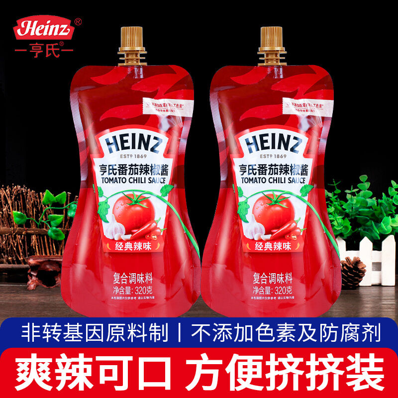 Heinz Tomato Chili Sauce 320G * 2 Household Thai Sweet Chili Sauce