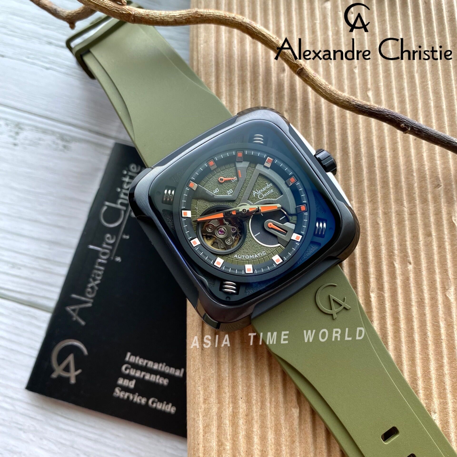 alexandre christie automatic watch