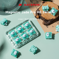 GATERON Magnetic Jade Pro Keyboard Switches Linear Factory Pre-lubed Freely Setting Pre-Travel for Gaming Keyboard Magnetic keyboard switches