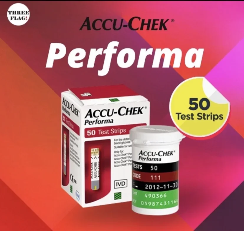 Accu Chek Performa 50 Test Strips Blood Glucose Strips [EXP 31/7/2022]