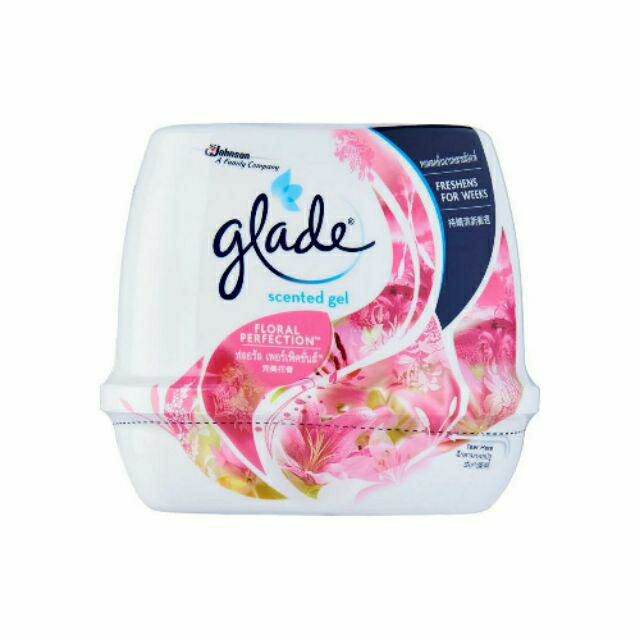 Glade Scented Gel Floral Perfection (180g) Lazada