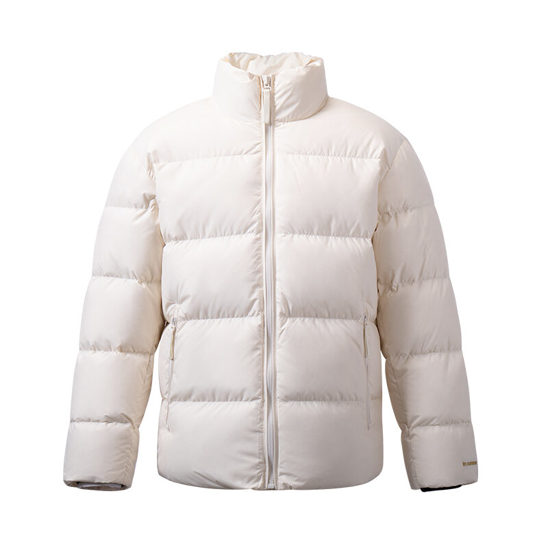Enjeolon Men's down Jacket High Fill Power Duck down Stand Collar Bread Coat Outdoor Urban Fashion Windproof Thickened Harga  330 Ringgit*Penghantaran Percuma