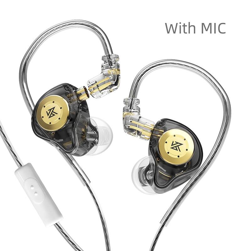 KZ | KZ EDX PRO Dynamic Earphones HIFI Bass Earbuds In Ear Monitor Sport Noise Cancelling Headset