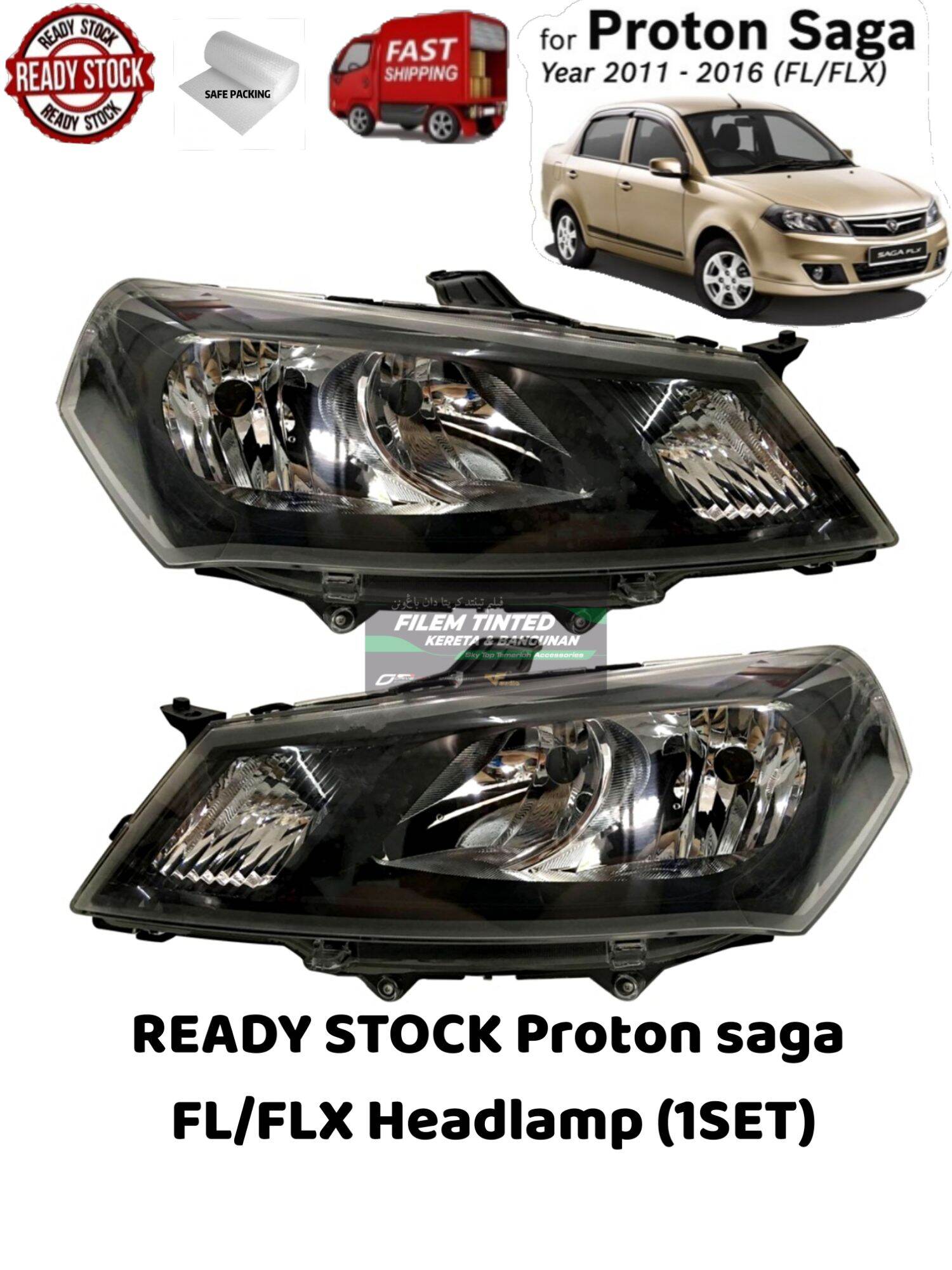 Beli Lampu Depan Saga Flx Pada Harga Terendah Lazada Com My