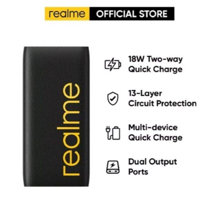 realme power bank 2 18w