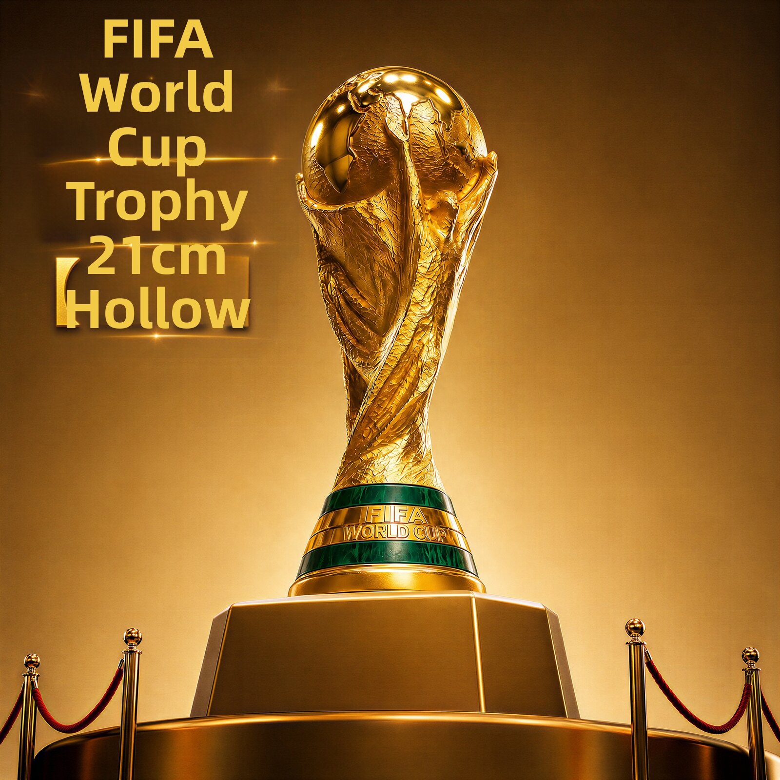 MINGZHUO | 2026 FIFA World Cup 1:1 Trophy Replica Decoration