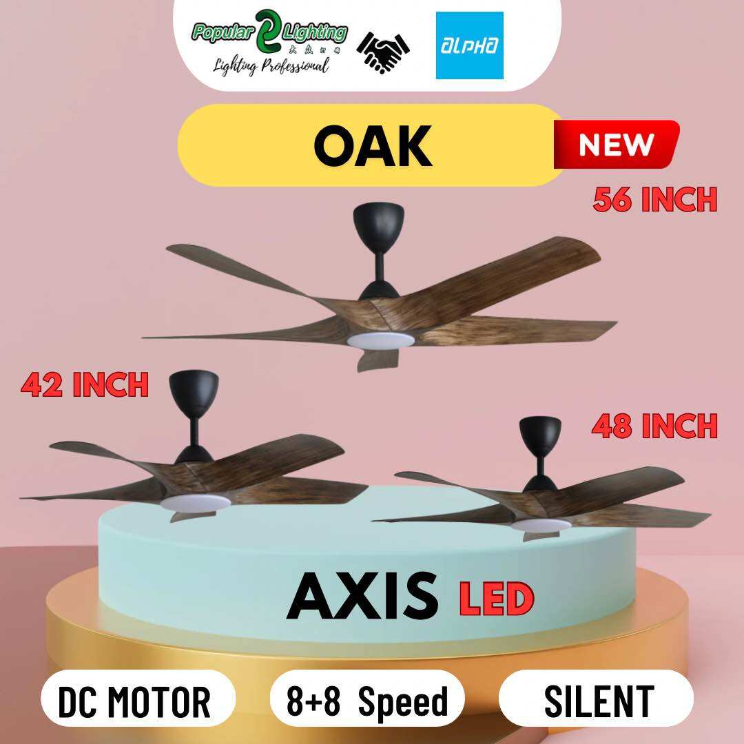 Alpha Fan Alpha Alkova AXIS LED Ceiling Fan 56