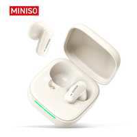 MINISO MS119 AI Translator Earbud  Smart Real-Time Translation Bluetooth Earphone Noise Canceling Earbud Wireless Earphone HiFi Music HD Call With Microphone Bluetooth 6.0