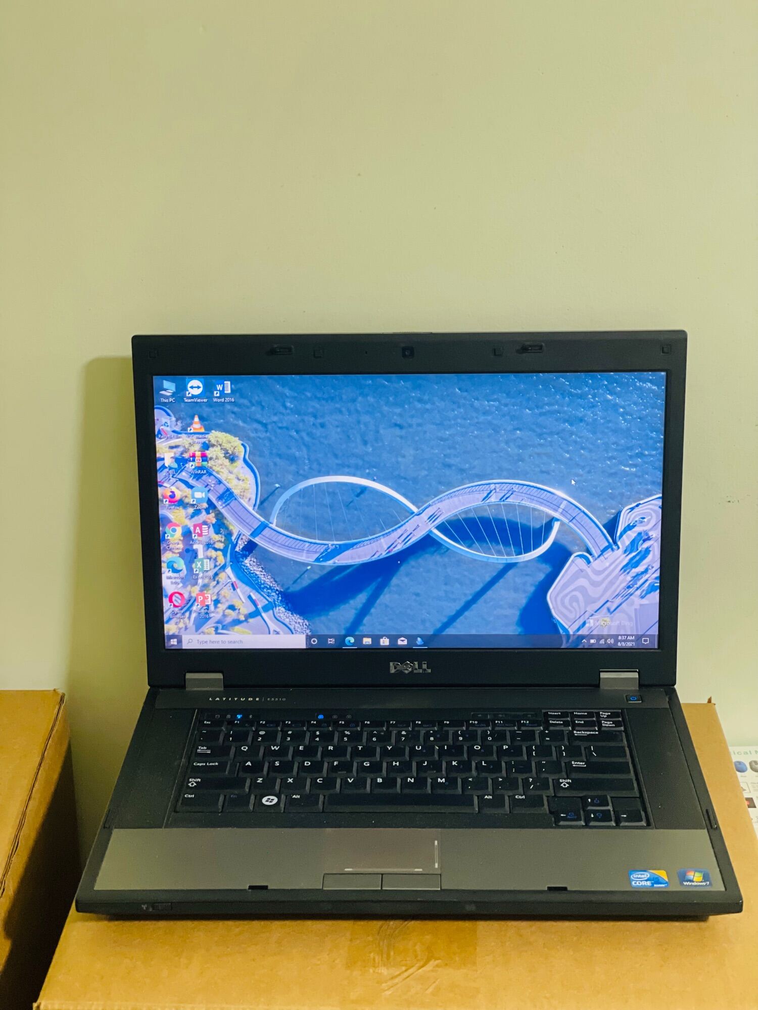 Laptop Big screen Core i5 Dell Latitude Ram 8Gb SSD 128Gb Lazada