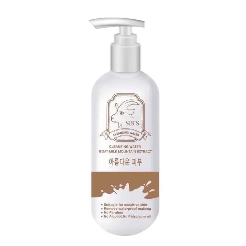 SIS'S Cleansing Water GOAT MILK MOUNTAIN EXTRACT (200ml)