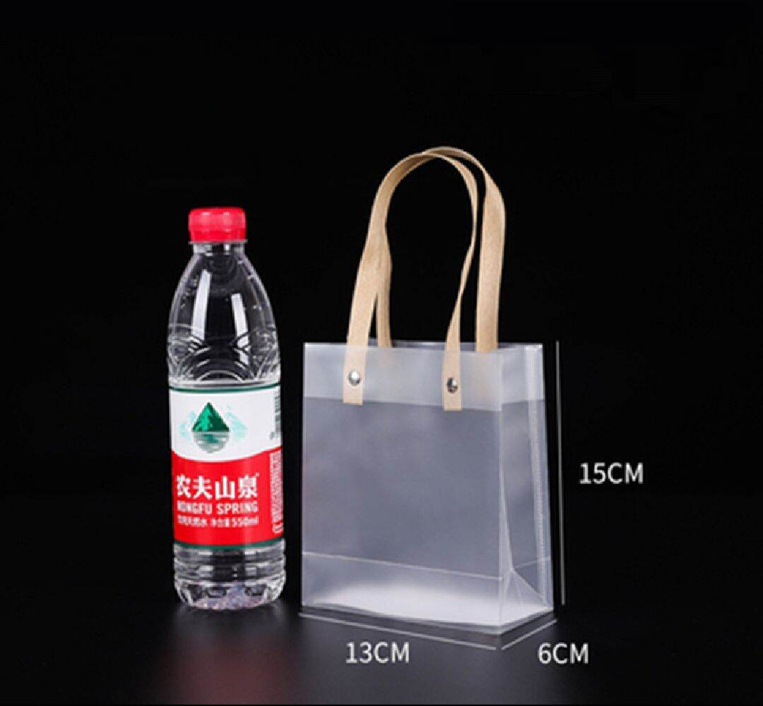 ❣️ Ready Stock ❣️PP tote bag Frosted PVC PP bag Door Gift bag Gift bag Goodies bag Wedding beg