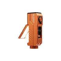 Wurkkos HD02ไฟฉายกระเป๋า EDC ขนาดเล็กไฟเครื่องมือ1300LM พกพาถอดได้14500แบตเตอรี่900MAh ใช้ได้กับ AA ไฟแดงสปอตไลท์ฟลัดไลท์สำหรับซ่อมแคมป์ปิ้งฉุกเฉิน