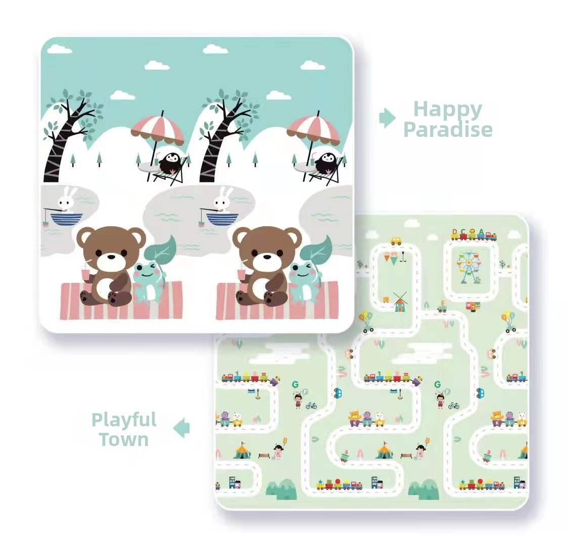 Non-toxic Odorless Anti-fall Thick Baby Crawling Mat